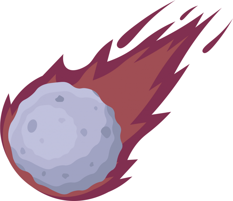 Астероид без фона