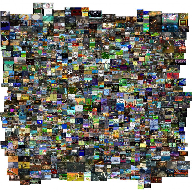 Персонажи из разных игр