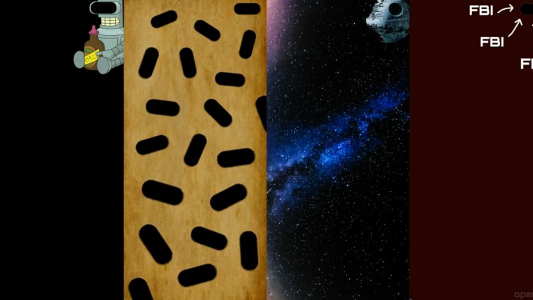 Разбитый монитор