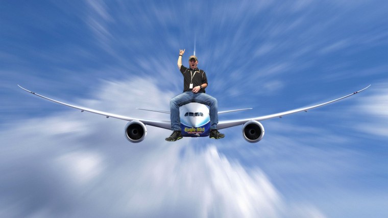 Девушка в самолете