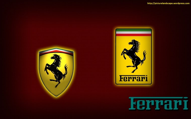 Ferrari logo круглый