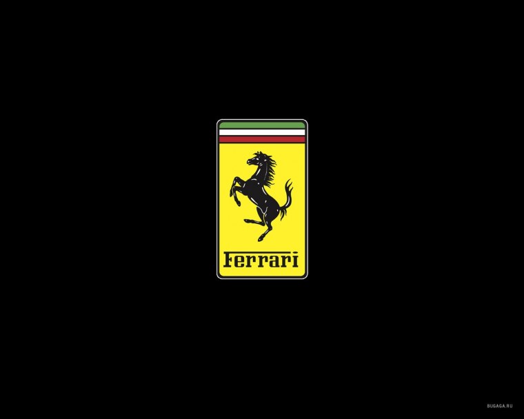 Феррари надпись логотип