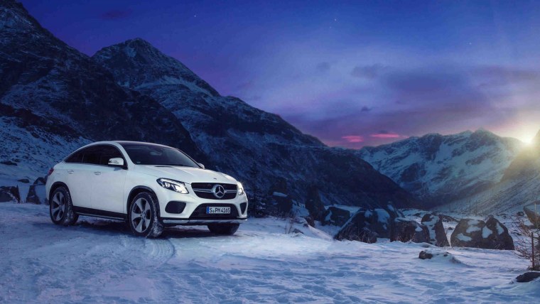 Mercedes-Benz c200 зима