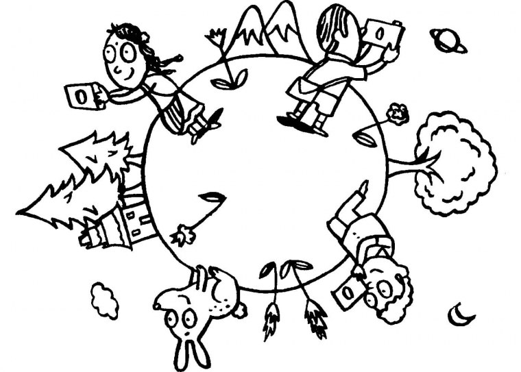 Мир картинка раскраска