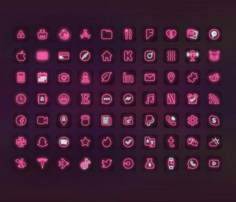 Иконки для приложений зеленые эстетичный