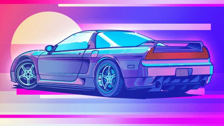 Honda NSX Art