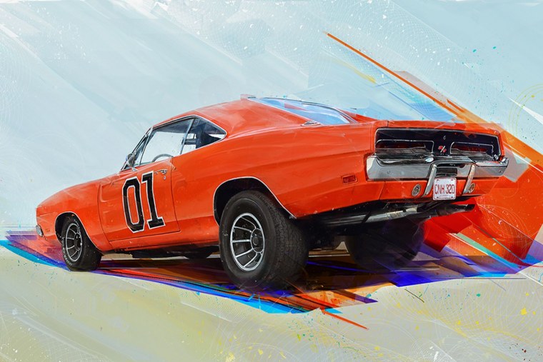 Додж Чарджер 1969 дрифт