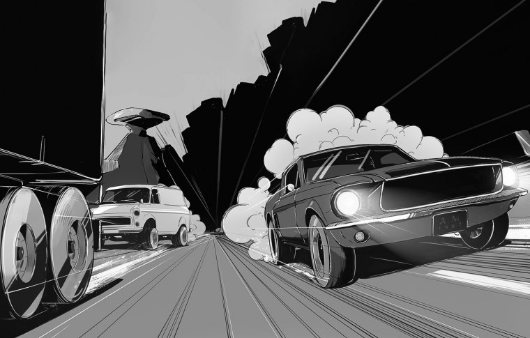 Тойота Супра арт