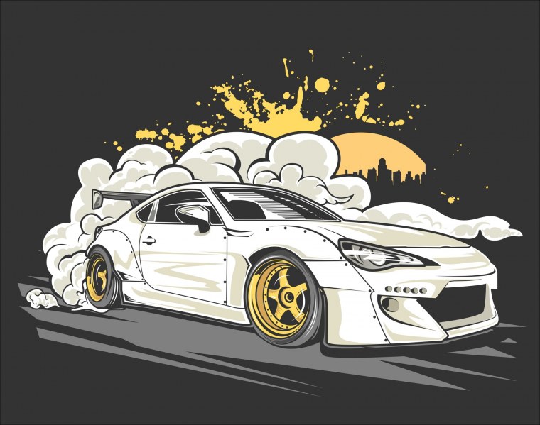 Мультяшные машины дрифт