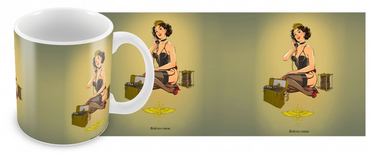 Фляжка войска связи