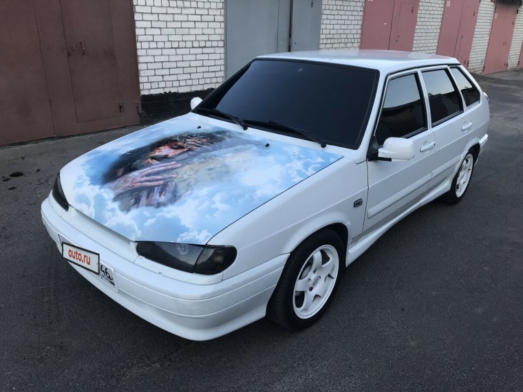 Лада 2114 белая