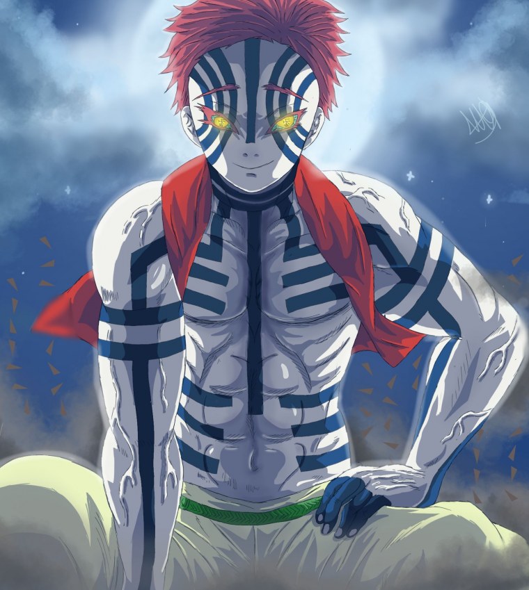 Демон Slayer Kimetsu Akaza