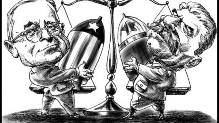 Горбачев и Джордж Буш старший 1991