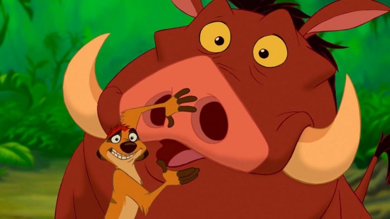 Герои Король Лев Пумба