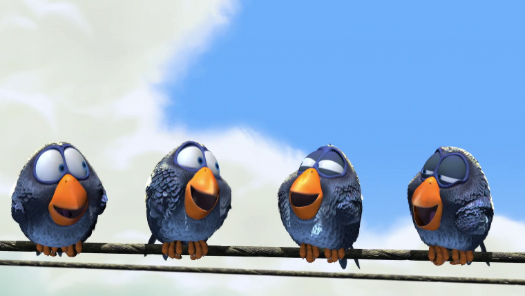 Мульт Pixar о птичках