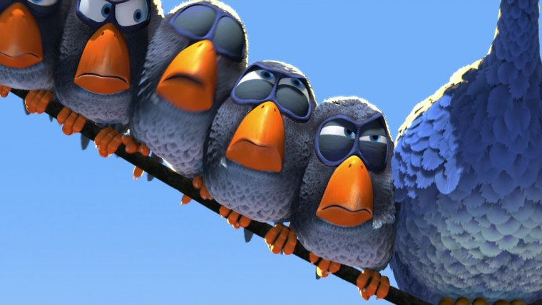 Веселые птички