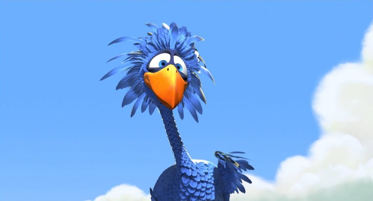 Пиксар птицы на проводе