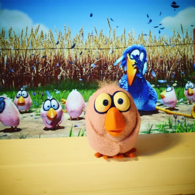 Синяя птица из мультика