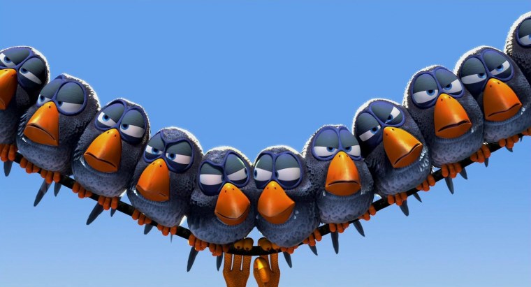 Птички на проводе