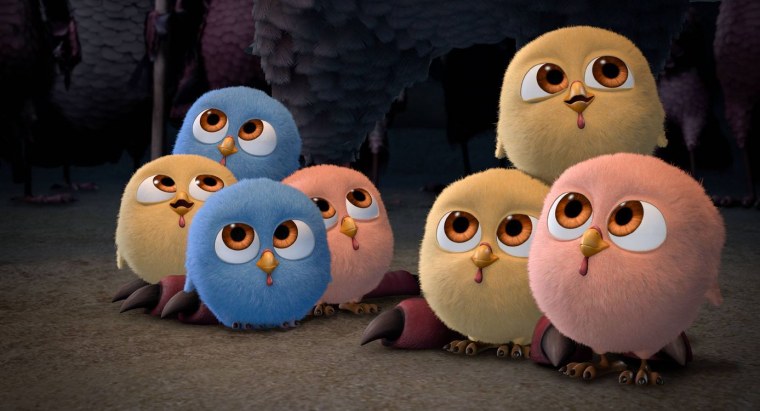 Мультик Пиксар про птичек на проводе