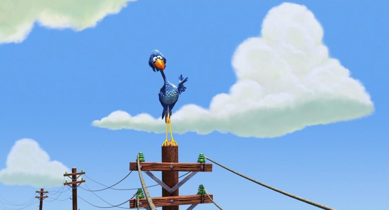 Птичка мульт