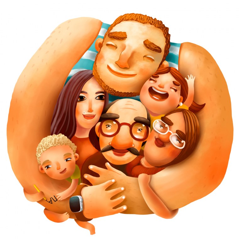 Нарисованная семья