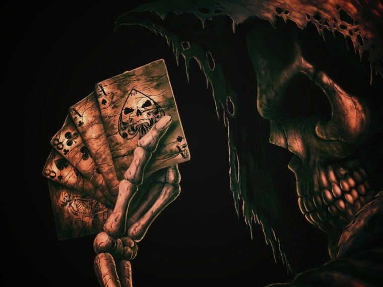 Смерть на черном фоне