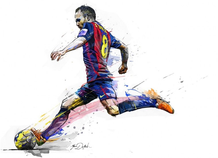 Криштиану Роналду на белом фоне