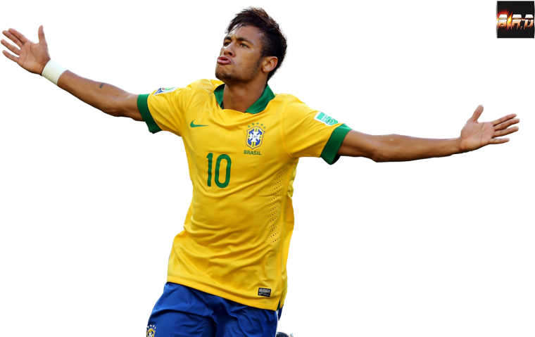 Вратарь на белом фоне