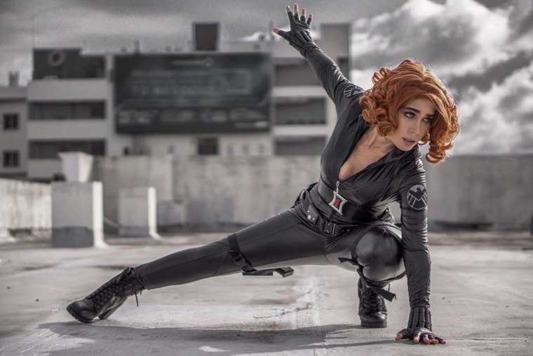 Darshelle Stevens Black Widow Cosplay