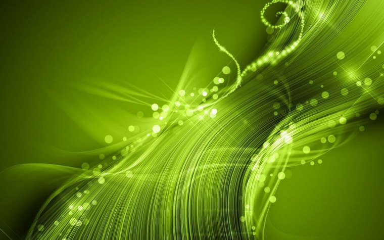 Зеленая абстракция на телефон