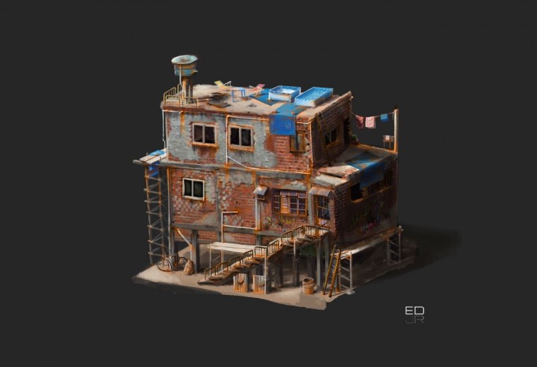 Cyberpunk City майнкрафт