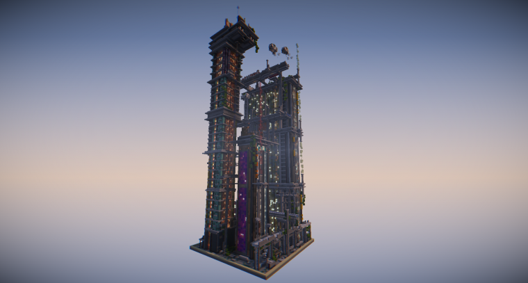 Лего постройки киберпанк