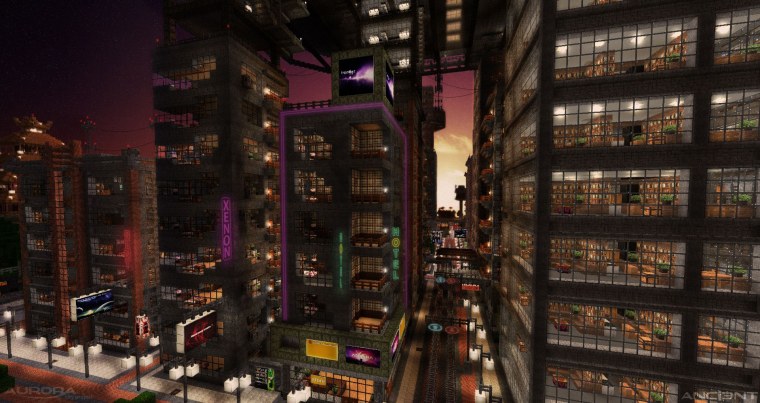 Киберпанк Low Poly