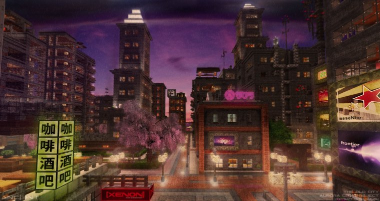 Cyberpunk 2077 в МАЙНКРАФТЕ