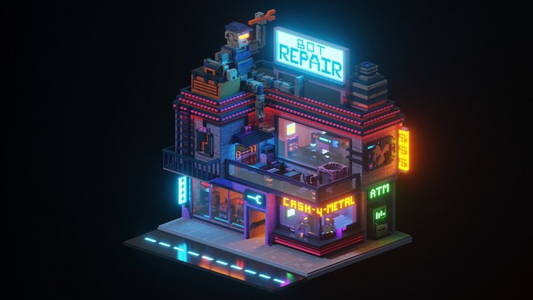 Cyberpunk майнкрафт