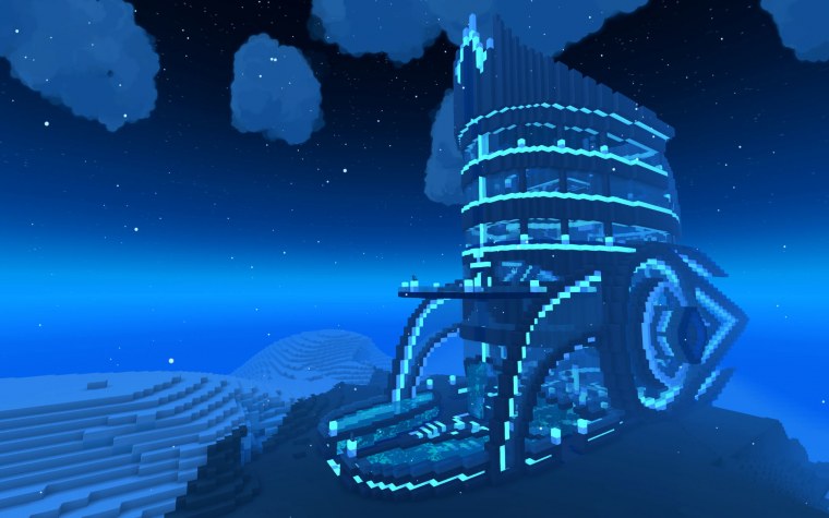 Cyberpunk 2077 город майнкрафт