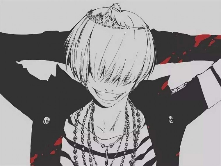 Черно белые арты