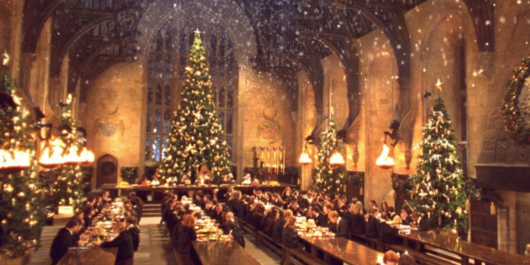 Гарри Рон и Гермиона новый год