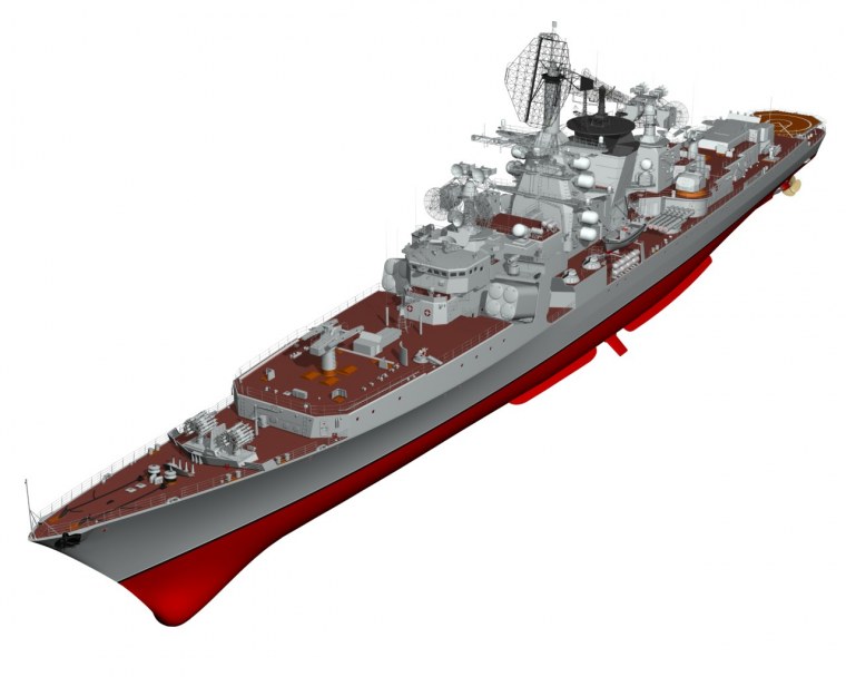 Военный корабль на белом фоне