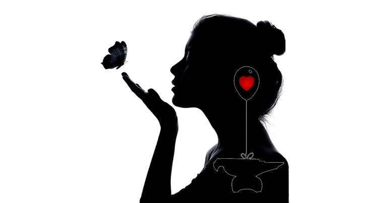 Силуэт девушки