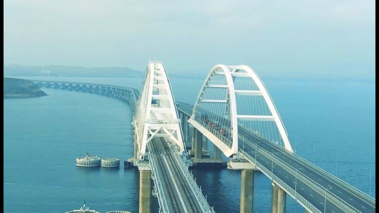 Крымский мост Восход