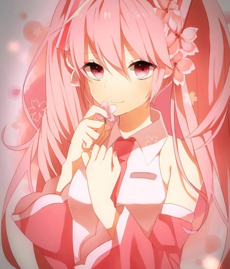 Тянка в розовом стиле