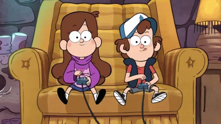 Обои обнимашки мультяшные