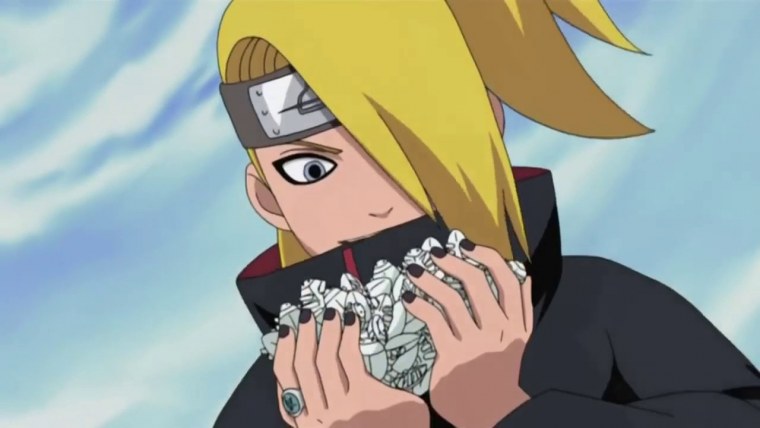 Наруто смерть Дейдары