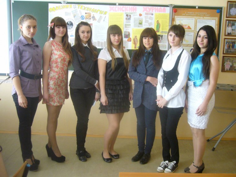 Школьницы 6 класс