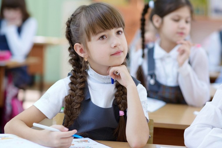 Анастасия Князева первоклашка