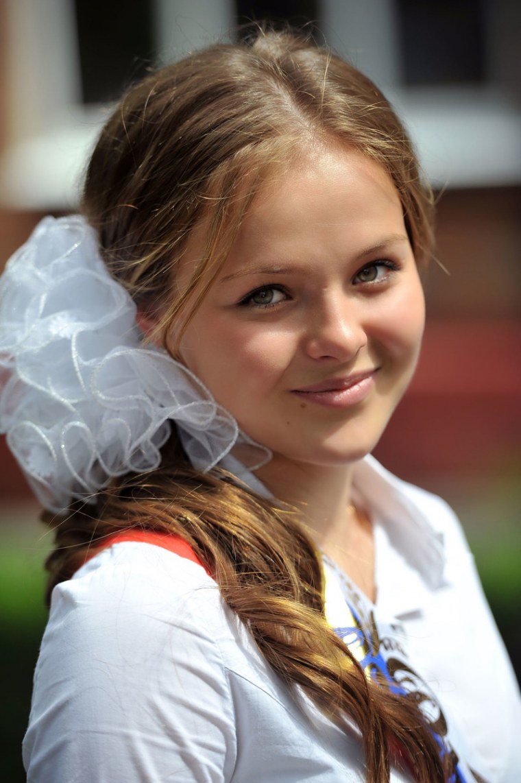 Девочки выпускницы