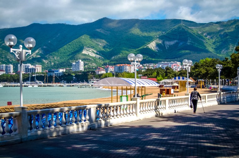 Имеретинская набережная Абхазия