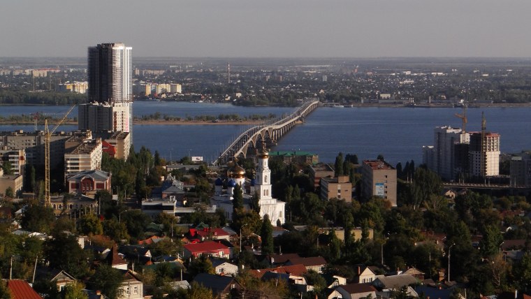 Вид на Дон в Ростове на Дону